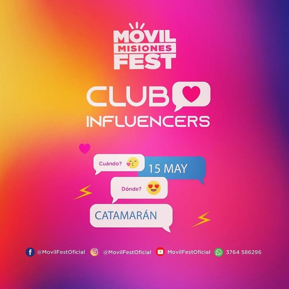 Movilfest organiza el primer Club de Influencers de la provincia 1 2 - 0 20 - 1