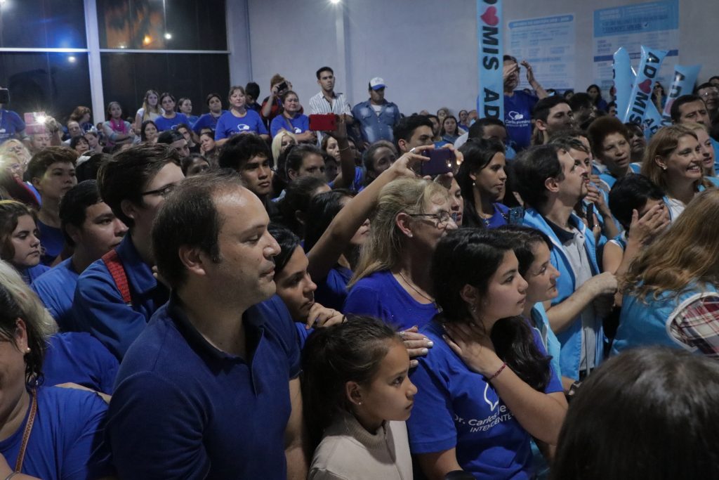 El Gobernador acompañó el lanzamiento de la candidatura a intendente de Carlos Fernández en Oberá 1 2 - LRM EXPORT 399851602205312 20190507 221126415 - 1