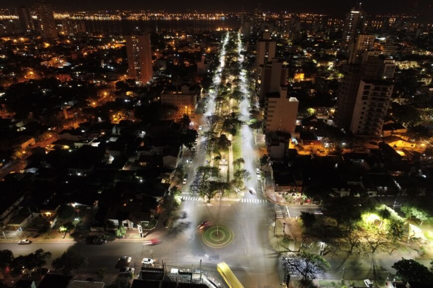 Posadas: la Municipalidad extiende a más sectores la iluminación con tecnología LED 1 2 - Municipalidad 2 - 1