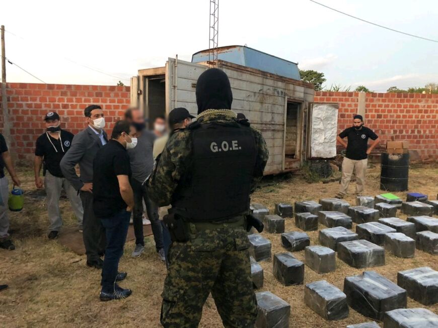 Posadas: en un megaoperativo secuestraron más de tres toneladas de marihuana 1 2 - Secuestro de droga - 1