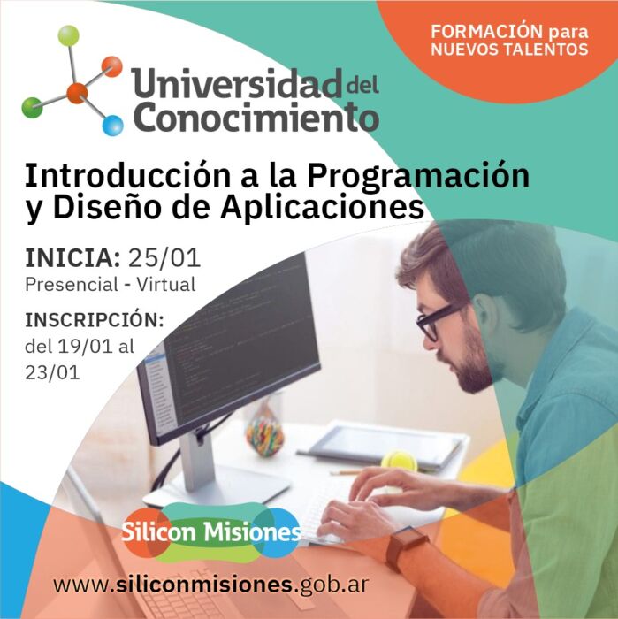 Formación de verano: Silicon Misiones lanza curso sobre “Programación y Diseño de Aplicación” 1 2 - fe25f798 - 1