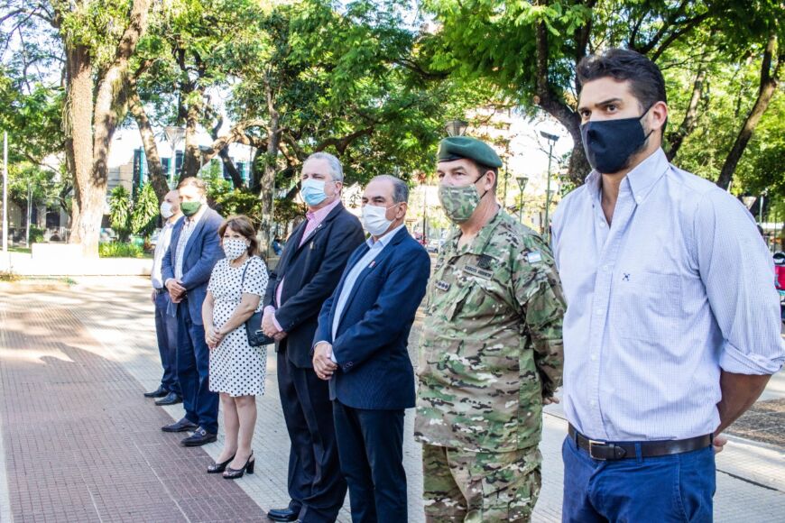 Homenajearon en Posadas al General San Martin en el 243° aniversario de su natalicio 1 2 - Homenaje 1 - 1