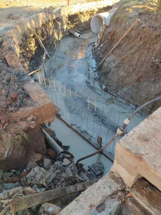 Con obras hidráulicas, avanzan en soluciones para la chacra 81 de Posadas 2 4 - obras 2 - 3