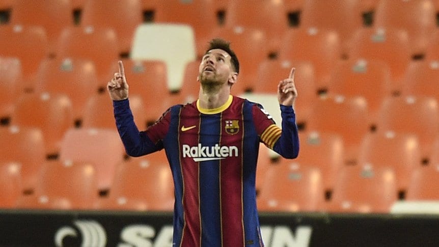 Messi y su salida del Barcelona: partidos, goles, títulos y récords 2 4 - Lionel Messi 2 - 3