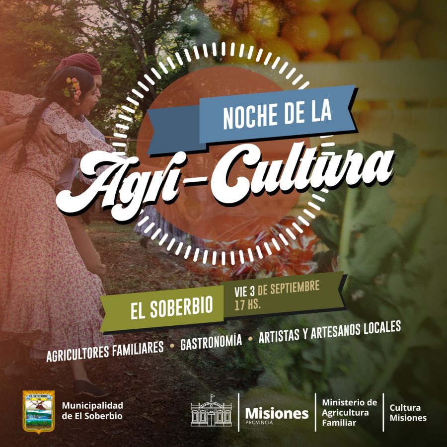 Una Noche de la Agri-Cultura recargada pondrá a El Soberbio en el foco nacional 1 2 - flyer el soberbio - 1