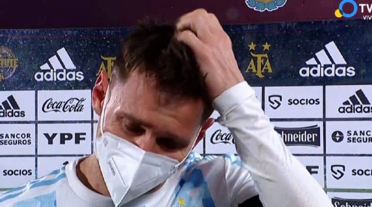 Messi lloró después del partido ante Bolivia: "Esperé esto hace mucho tiempo" 1 2 - messi 5 - 1