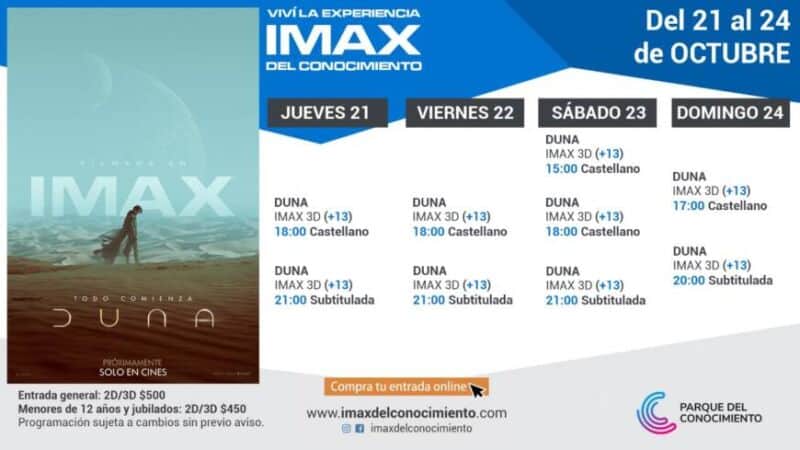 Duna: la mejor experiencia de la ciencia ficción filmada en formato IMAX 1 2 - Cartelera Duna IMAX - 1
