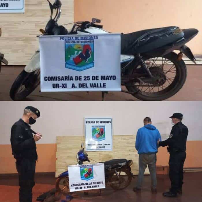 Recuperaron dos motocicletas robadas en 25 de Mayo 1 2 - policiales - 1