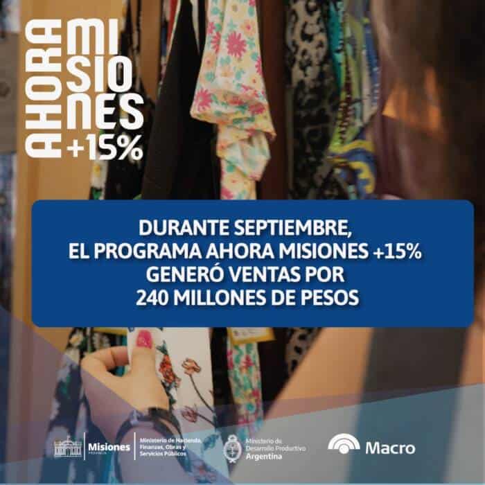 Ahora Misiones +15% generó ventas por $240 millones en septiembre 1 2 - WhatsApp Image 2021 11 03 at 08.03.24 - 1