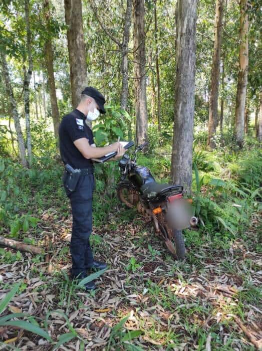 El Soberbio: incautaron en una zona de montes dos motos sustraídas 1 2 - motocicletas El Soberbio 2 - 1