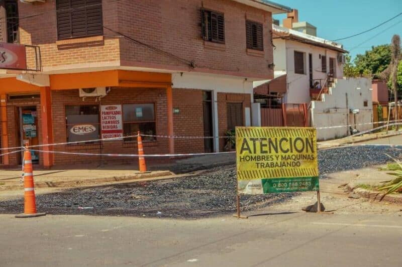 Mejoran el sistema de desagües en el barrio Tajamar de Posadas 1 2 - posadas obras3 - 1
