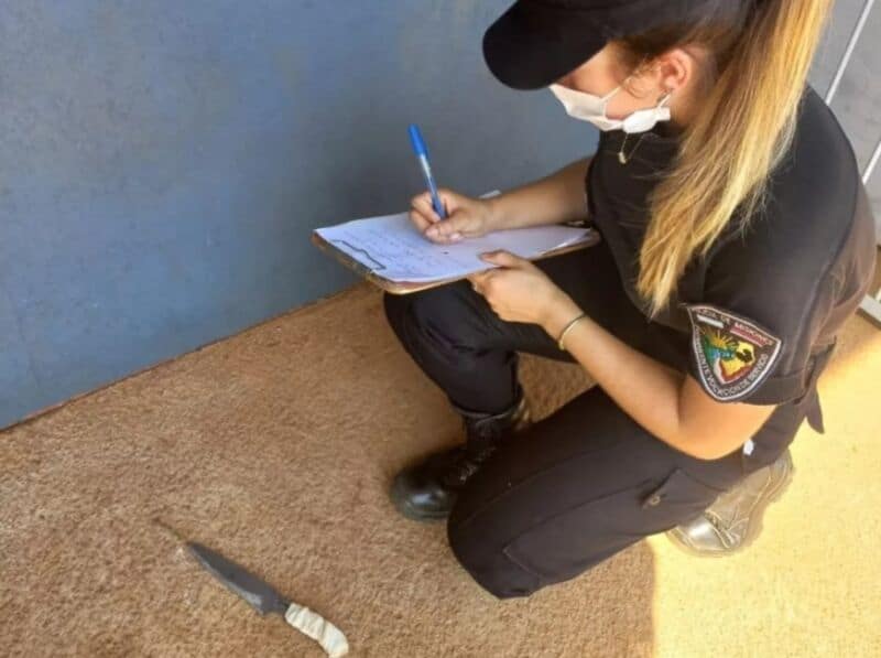 Detuvieron a jóvenes que intimidaban a las personas a punta de cuchillo en Posadas 1 2 - cuchillo - 1