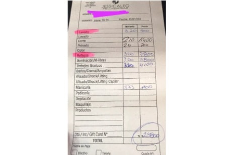 Fue a una peluquería, le cobraron casi $24.000 y estalló de bronca 1 2 - piele - 1