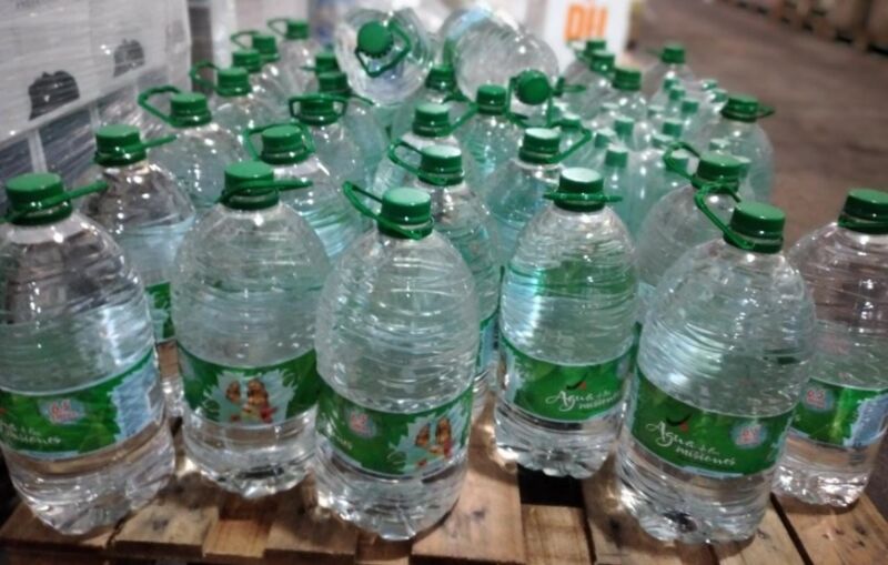 El EPRAC suma acciones para sofocar los focos de incendio en Misiones 1 2 - Eprac agua 2 - 1