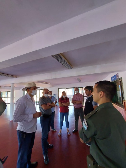 Integración regional: avanza el pedido para la apertura del puente Andresito-Capanema 1 2 - reunion puente 1 - 1