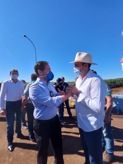 Integración regional: avanza el pedido para la apertura del puente Andresito-Capanema 6 12 - reunion puente 6 - 11