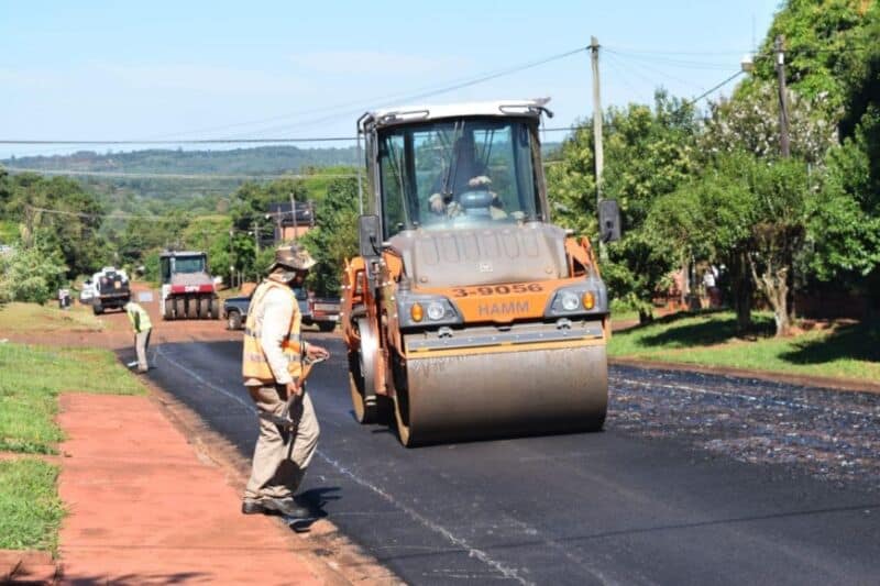 Fuerte avance en la pavimentación de calles y avenidas en Campo Grande 5 10 - 2 1 - 9