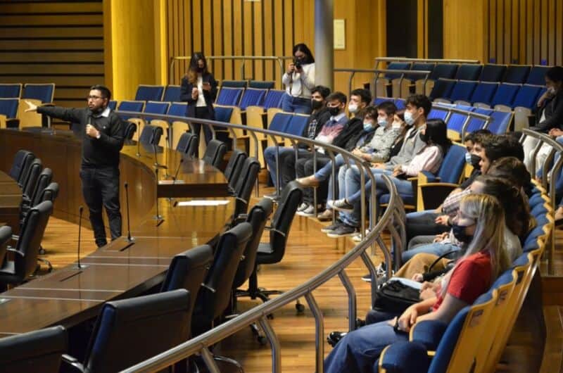<strong>Universitarios profundizaron sus conocimientos sobre el Poder Legislativo</strong> 6 12 - DSC 0243 - 11