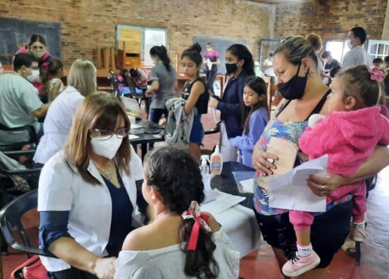 El operativo integral de salud se desplegó en el barrio Cruz del Sur de Posadas 1 2 - IMG 20220323 WA0064 - 1
