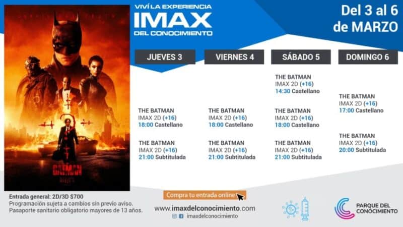 Terminó la espera: Ciudad Gótica se vive en el IMAX 1 2 - cartelera IMAX 3 - 1
