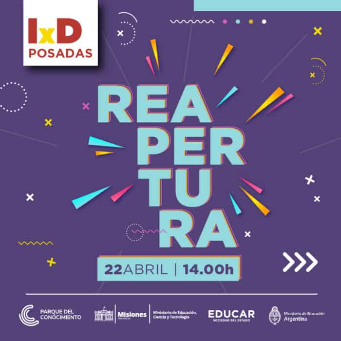Infinito por Descubrir Posadas vuelve a abrir sus puertas con actividades presenciales, libres y gratuitas 4 8 - REAPERTURA 2022 01 - 7