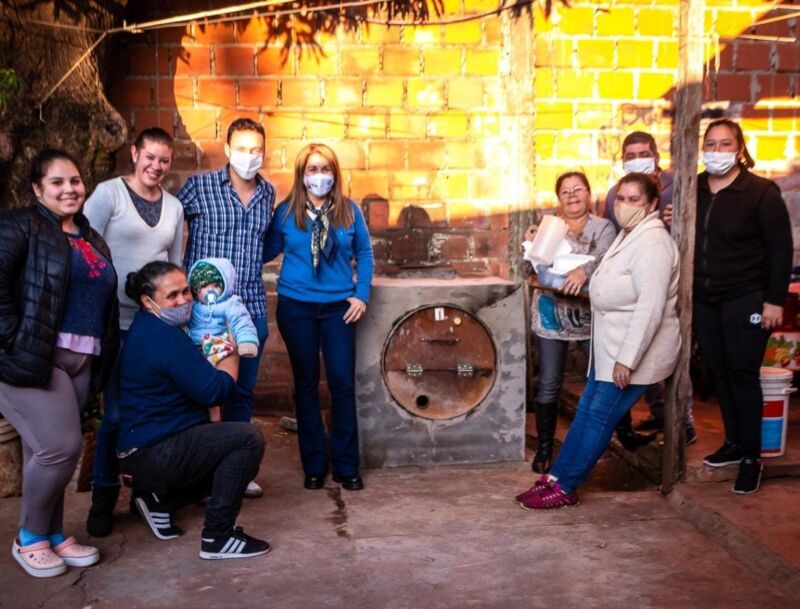 Inauguraron el Horno Ecológico N°37 en el merendero de la chacra 181 2 4 - IMG 20220521 WA0039 - 3