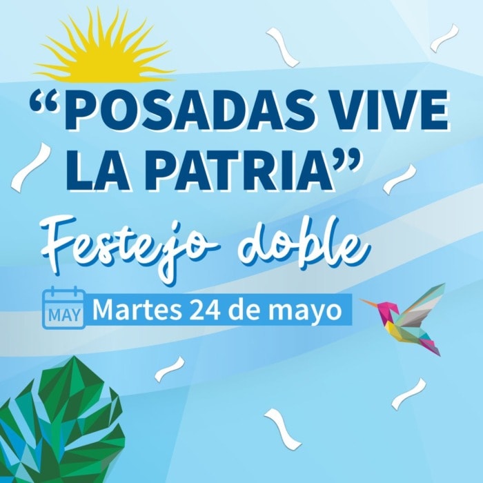 Con peña, música y baile, Posadas celebrará el 212º aniversario de la Revolución de Mayo 1 2 - WhatsApp Image 2022 05 24 at 9.04.08 AM - 1