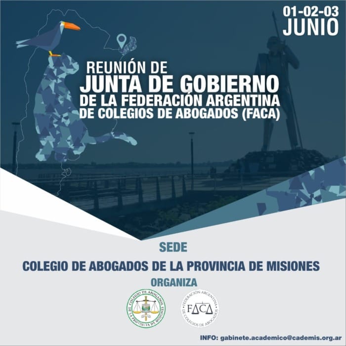 Posadas será sede de la Junta de Gobierno de Federación Argentina de Abogados 2 4 - junta de gobierno de la federacion argentina de abogados y abogas en posadas - 3