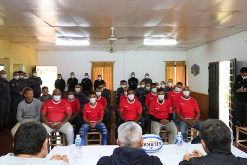 Equipo de rugby penitenciario participará de torneo de la Urumi 2 4 - los toros 4 - 3