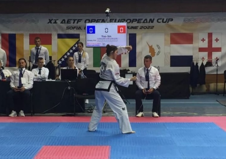 ¡Orgullo misionero!: taekwondista posadeña se consagró subcampeona en la Eurocopa de Bulgaria 1 2 - Medallista 1 - 1