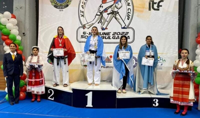 Taekwon-Do: la posadeña Gisela Larrosa y un cierre a pura medallas en la Eurocopa de Bulgaria 2 4 - Medallista 2 1 - 3