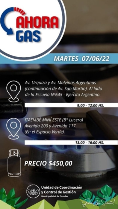 Conocé los lugares que recorrerá hoy el “Ahora Gas” en Posadas 1 2 - Programa Ahora Gas - 1