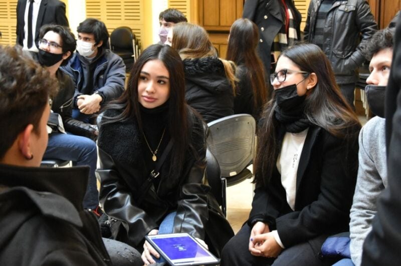 Estudiantes de abogacía profundizaron sus conocimientos en la Legislatura 1 2 - estudiantes en la legislatura 1 - 1
