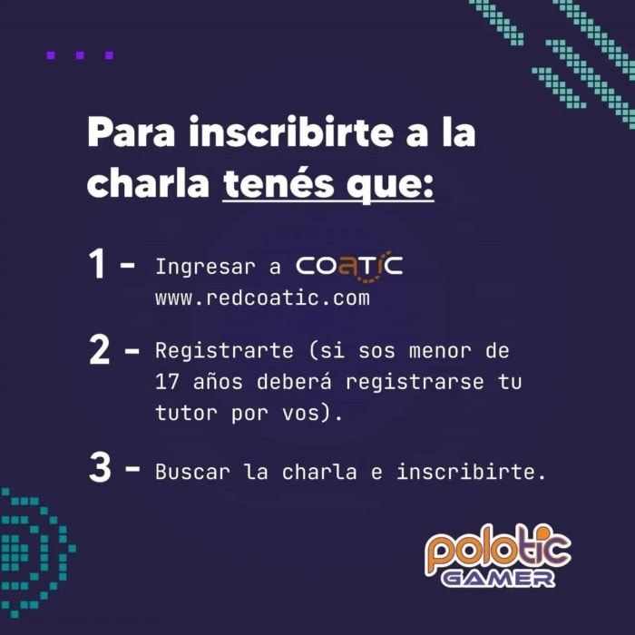 Este jueves, charla online del Polo Tic sobre “Competición femenina en los videojuegos” 2 4 - competicion charla 2 - 3