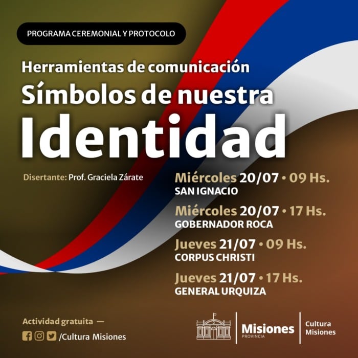 Prosiguen las capacitaciones en Ceremonial y Protocolo en varias localidades 1 2 - general urquiza san ignacio corpus roca - 1