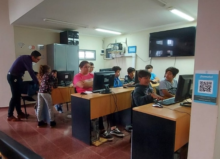 Siguen las vacaciones de invierno en el Punto Digital posadeño 3 6 - posadas 2 7 - 5