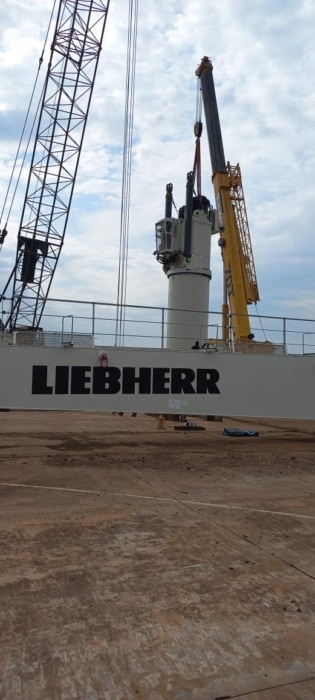 Con tecnología alemana de punta, ultiman detalles del puerto de Posadas 2 4 - Con tecnologia alemana de punta 3 1 - 3