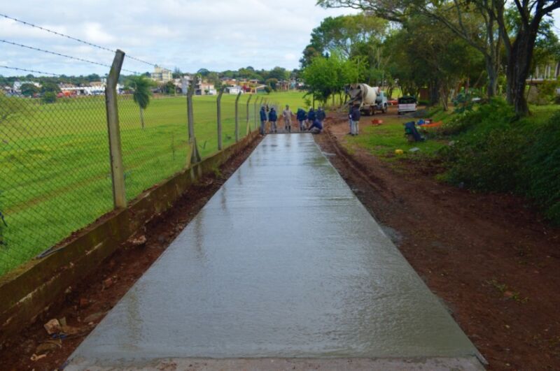 Construyen bicisendas en el Jardín Botánico de Posadas 3 3 - Construyen bicisendas en el Jardín Botánico