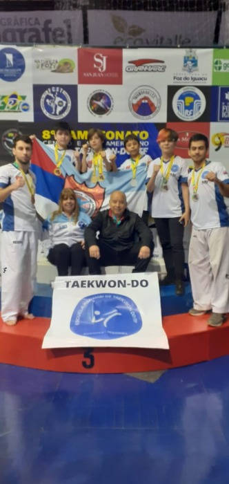Posadas hizo podio en el Sudamericano de Taekwondo en Foz de Iguazú 1 2 - Posadas hizo podio en1 - 1
