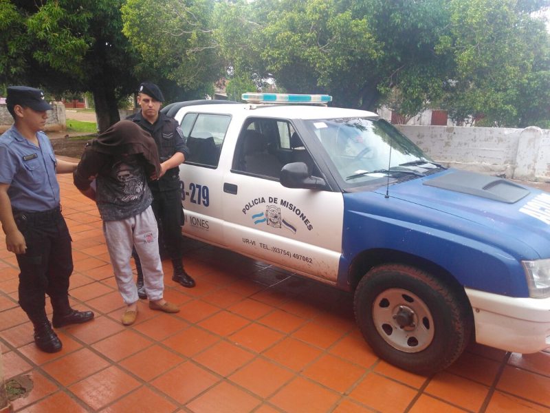 Mojón Grande: detuvieron al violento que atormentaba a su familia
