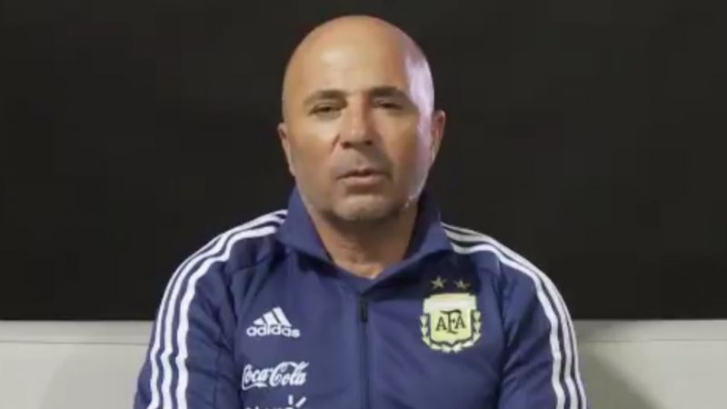 Jorge Sampaoli se unió a la campaña de Abuelas para encontrar a los nietos