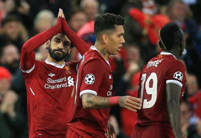 Champions League: Liverpool venció a la Roma, que reaccionó y sigue con vida
