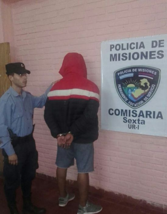 Delincuente ingresó a una casa, fue sorprendido y lo detuvieron