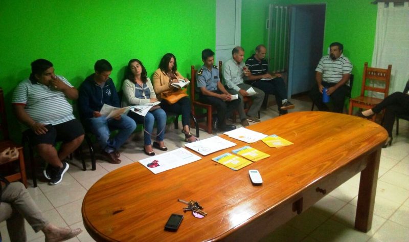 Planifican capacitaciones sobre prevención de adicciones en Bonpland