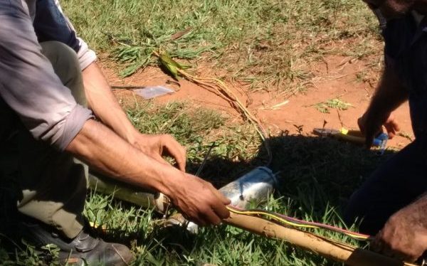 Repusieron una bomba de agua en Nemesio Parma