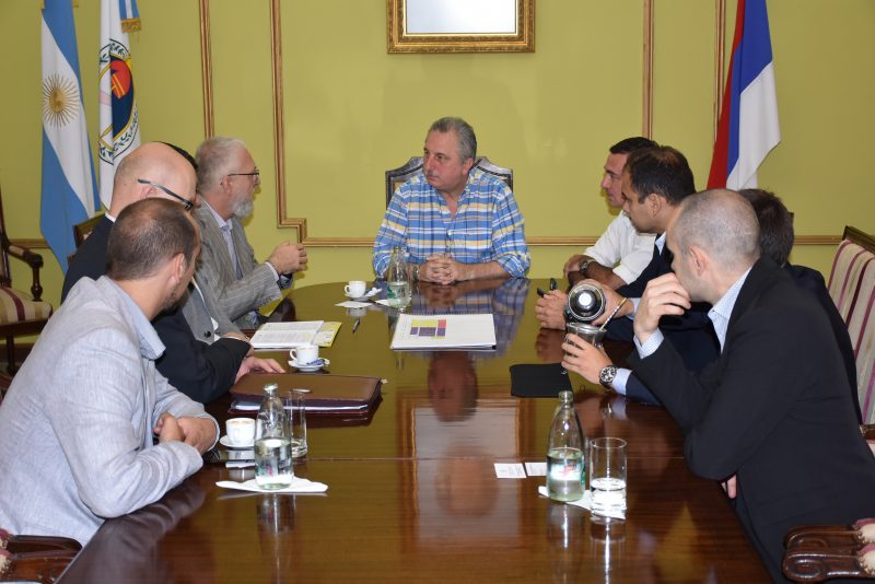 Passalacqua recibió a representantes de la empresa Bioars que fabricará en Misiones reactivos para diagnóstico médico