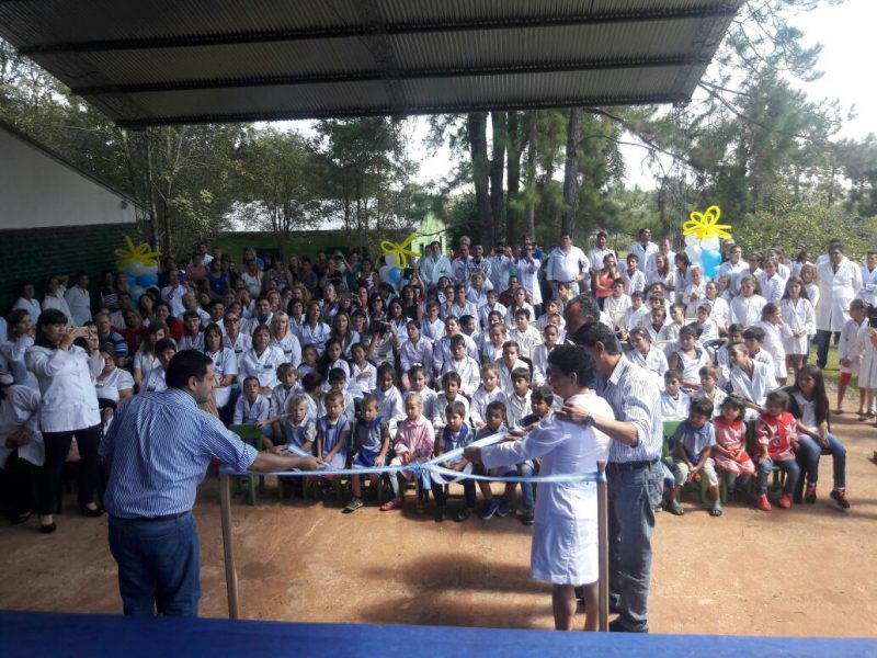 Entregaron kits escolares en San Antonio, Bernardo de Irigoyen y Andresito