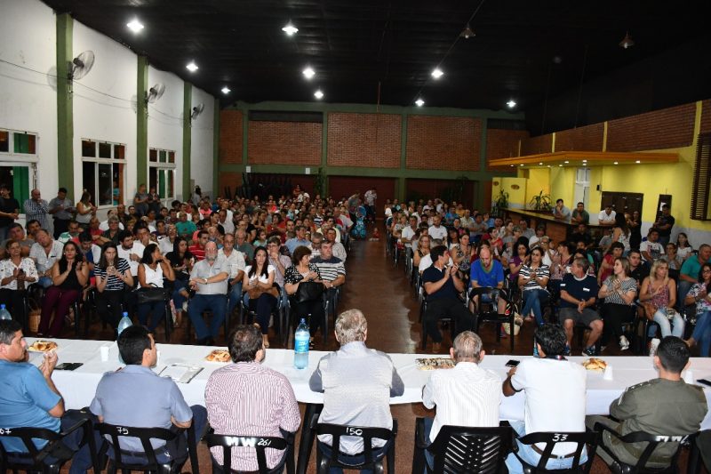 Wanda: Jeleñ y Marinoni, junto a más de 300 vecinos, analizaron problemáticas vinculadas a la seguridad