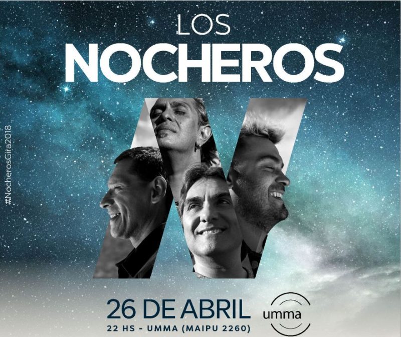 Los Nocheros tocarán en Posadas el 26 de abril