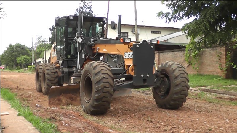 Repararon calles en la Chacra 84 de Posadas